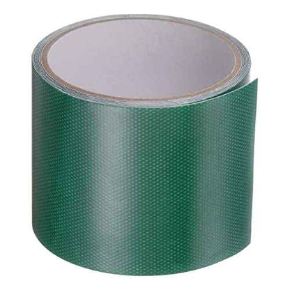 HARFINGTON Tarpaulin Repair Tape, 3.15" x6.6ft Universal Waterproof Awning Cloth Repair Tape for Crafts Home Improvement Outdoor Tent, Dark Green