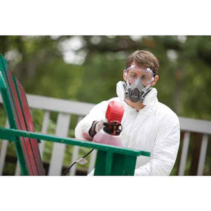 3M Half Facepiece Disposable Respirator Assembly 53P71, NIOSH Approved, (OV/P95), L, Permanently Attached Cartridges, 1 Unit