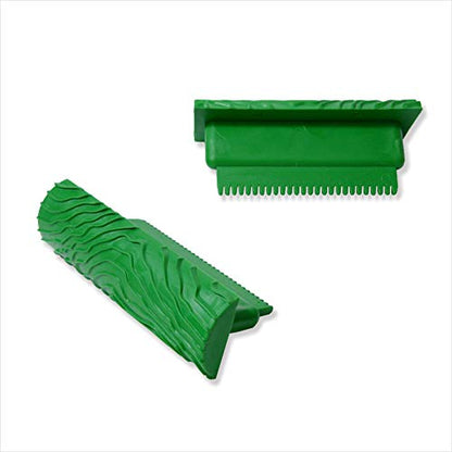 Wood Graining Painting Tool, Rubber Empaistic Wood Grain Tool Household Wall Art Paint(MS8L)