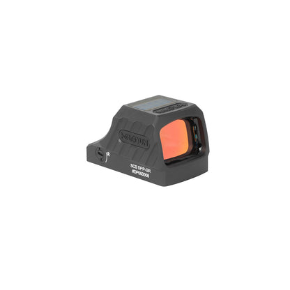 Holosun SCS-320-GR Multi-Reticle 32MOA Green Circle & 2MOA Dot Sig P320 Pistol Cut Solar-Charging Reflex Sight, Delta-Point Pro, DPP Footprint (Black/FDE)