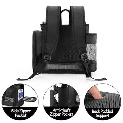 CURMIO Portable Oxygen Concentrator Backpack Compatible with Inogen One, Oxygo, Caire Units, SimplyGo Mini, POC Travel Bag
