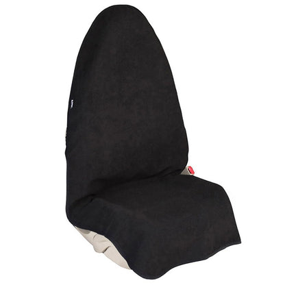 LUCYLEXIXI Waterproof Sweat Towel Car Seat Cover Sweat Carseat Protector,Perfect for Universal Anti-Slip Car Truck SUV Seat, Great for Post Gym Workout, Running, Swimming, Beach and Hiking (Black)