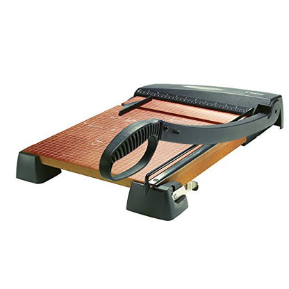 X-ACTO Heavy Duty Wood Guillotine Paper Trimmer, 15" Cutting Surface - Durable, Precise, Designed for School and Work Settings