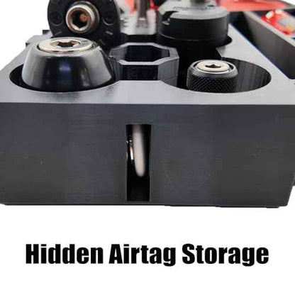Tidy Tool Insert for Milwaukee M12 Installation Drill 2505-20 ? Reversible Liner for Packout 2-Drawer, 3-Drawer & Multi-Depth Drawers ? Organizer Only