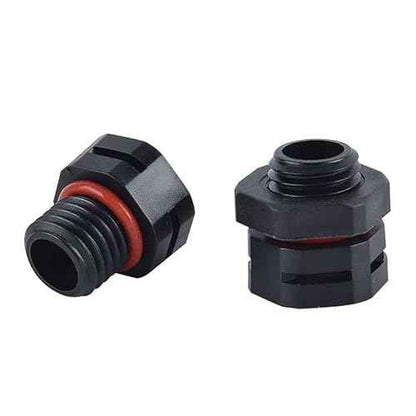 2-Pack IP68 Industrial Breather Vent - M12x1.5 Pressure Equalization Valve, Dual-Port Moisture Control for Electrical Cabinets Enclosures