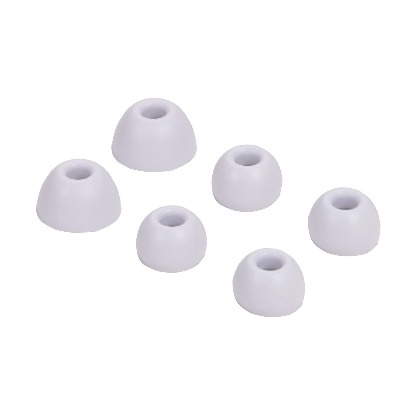 Replacement Silicone Tips Earbuds Buds Eartips Set for Beats Studio Buds Wireless Earphone Headphones,3 Pairs (White)