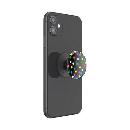 PopSockets Phone Grip for MagSafe with Kickstand, Magnetic Stand, Swappable Top, Secure Hold for iPhone MagSafe Cases, Phone & Tablet Grip - Clear