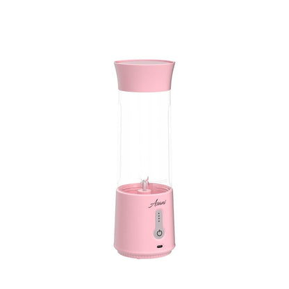 Asani Portable Mini Blender for Shakes and Smoothies, USB Rechargeable, Pink