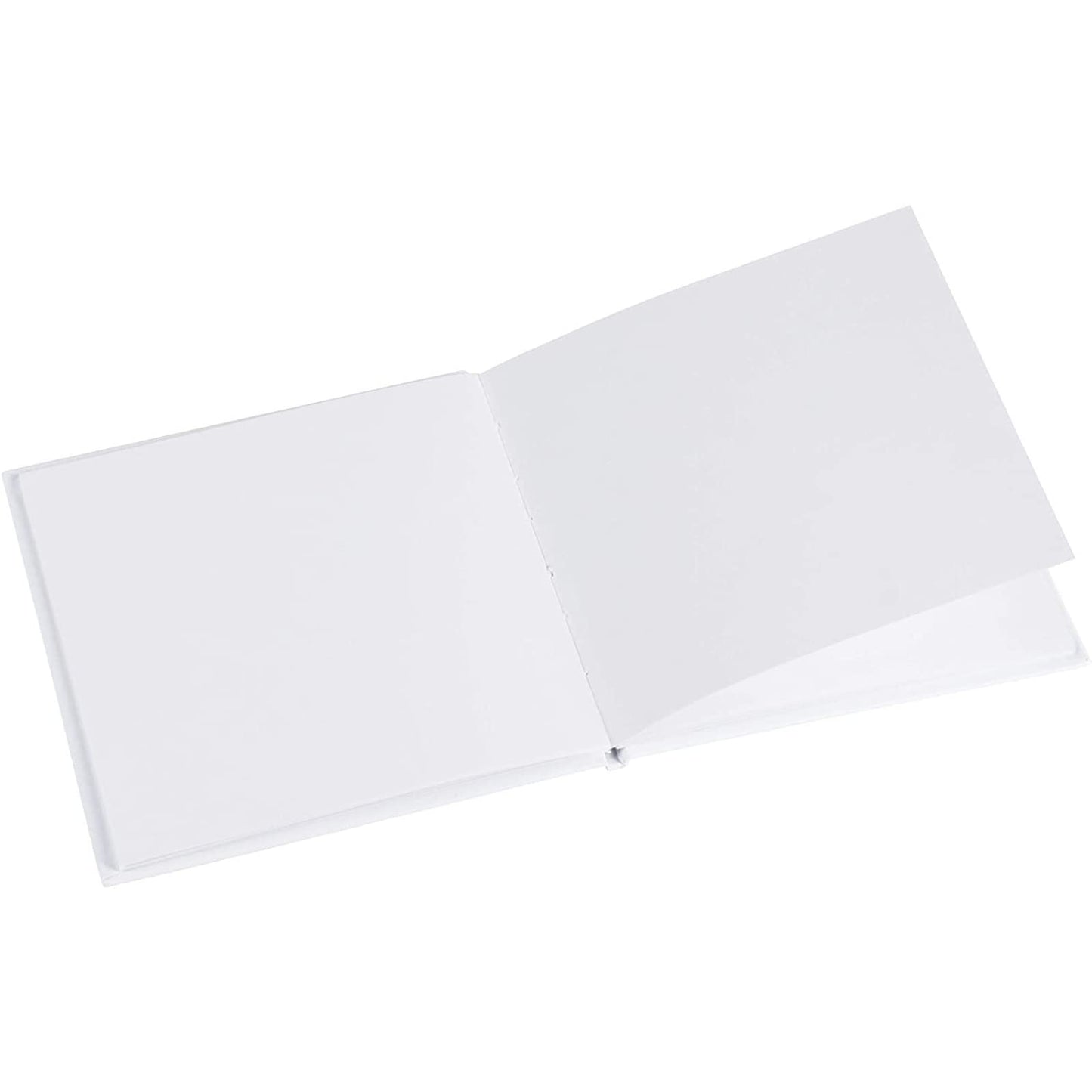 Paper Junkie Blank Books for Kids to Write Stories - 5.2 x 5.2 in White Hardcover, 6-Pack - Unlined Sketchbook Journal & Composition Notebook - Drawing Notebook for Kids - Create Your Own Book