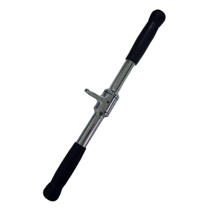qibylift Barbell Cable Attachment For Cable Machines,Lat Pull Down Cable Machine Attachments,Tricep Press Down Bar,Revolving Straight Curl Pulldown Bar with Rotating & Rubber Handle Grips(20 Inch)
