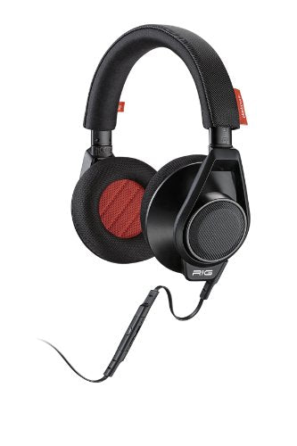 Plantronics RIG Stereo Gaming Headset with Mixer for Xbox 360 and PS3 - Retail Packaging - Black