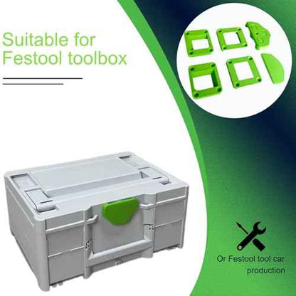 3D Printing Bottom Fixing Buckle for DIY Fun - Compatible with Festool Roll Board/Toolbox Cart, Systainer & Sortainer Modication (Only Buckle)