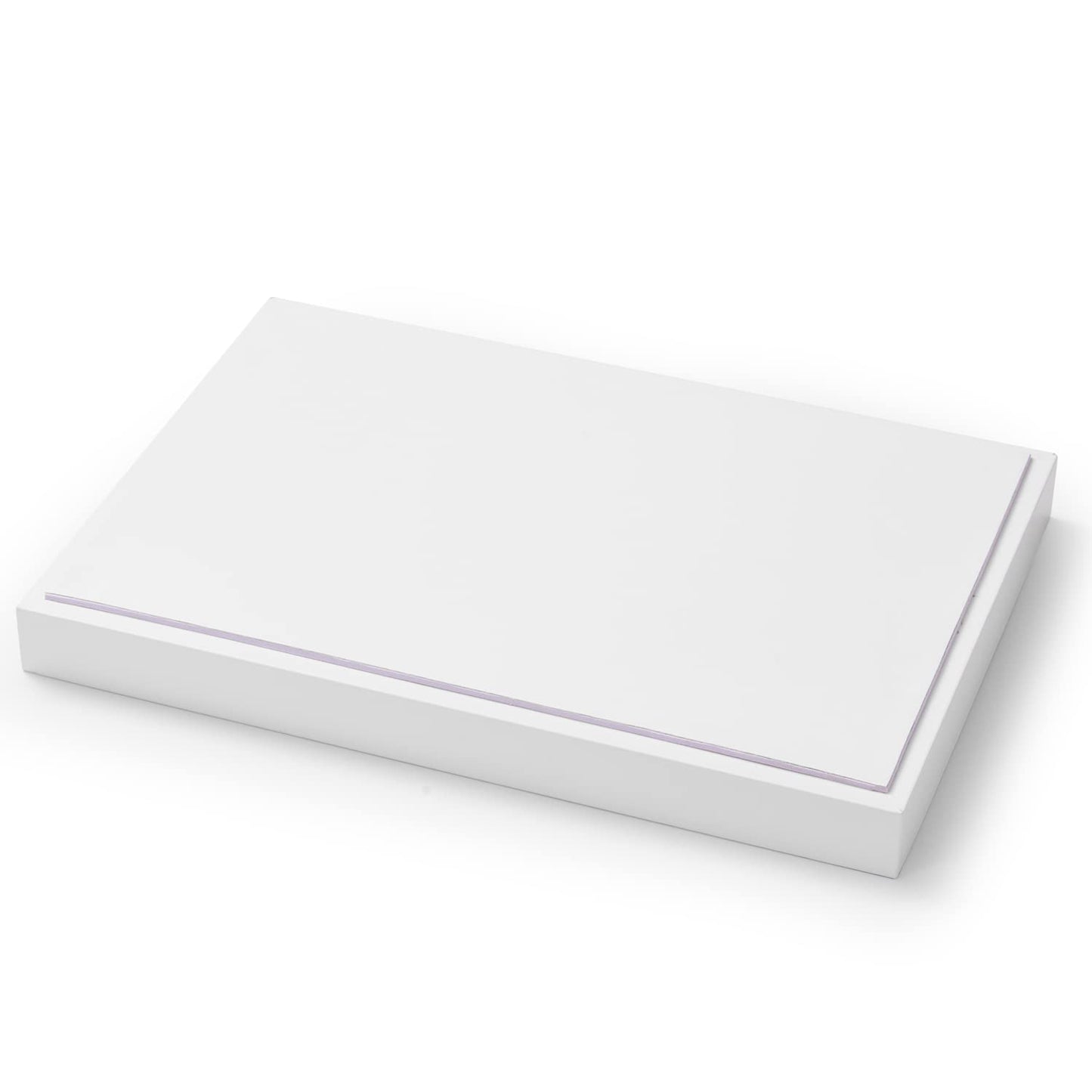 Oirlv Premium White Leather Stackable Jewelry Tray 24 Grid Jewelry Organizer Tray with Removable Inserts Cards Necklace Display Holder