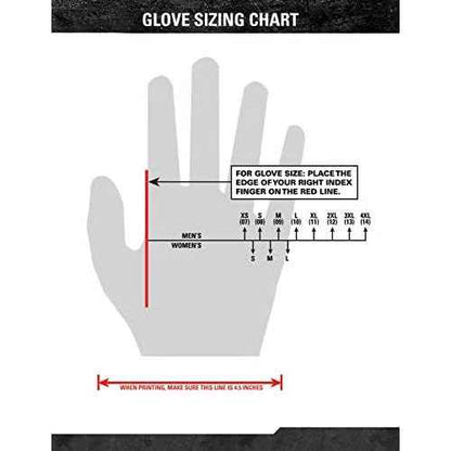 Ansell Ringers Gloves R-347 Rescue Glove, Protection in High Intensity Jobs - First Responders, Rescue, Extrication, Hi-Vis, Large