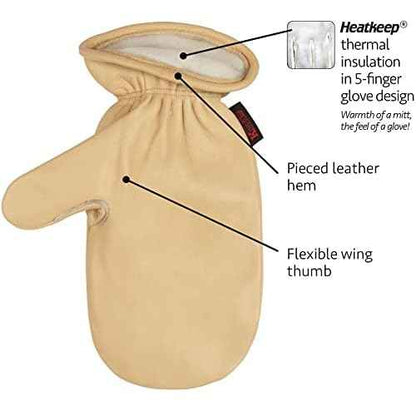 Kinco Axeman Lined Grain Cowhide Mitt