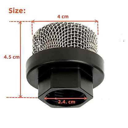 ZLIANGQ 246385 7/8-Inch Hose Inlet Strainer Filter for Graco Ultra 390 395 495 Airless Paint Spray Guns, Fits Wagner Spraytech Titan Paint Pumps (2-Pack)