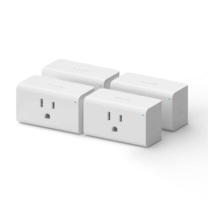 TENDA SP6 Smart Plug WiFi Outlet Switch, Works with Alexa & Google Assistant for Voice Control, Remote Control via App, Timer & Schedule Function, 15A Easy Install, Compact Design, FCC ETL Certified