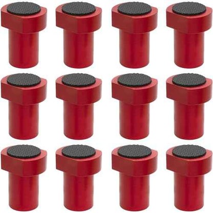 12-Pack 20mm/0.787'' Bench Dogs,Non-Slip Bench Dog Clamp Aluminum Alloy Table Stops for MFT Workbenches, Fits 0.787" Dog Holes - Professional Woodworking & DIY Accessories
