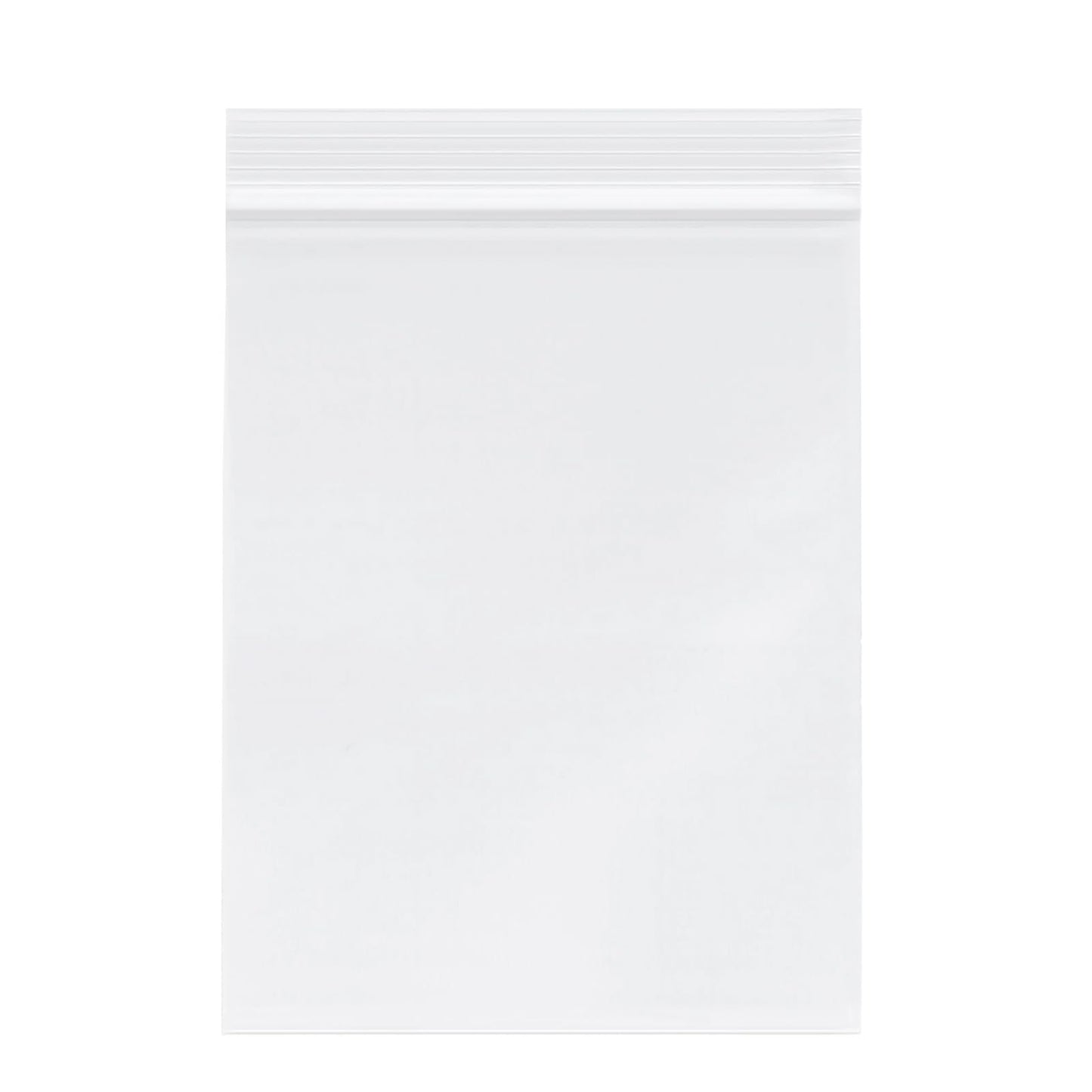 joybest 100 Count 9 x 12 Inch Clear Zip Plastic Poly Bags, Reclosable Zip Plastic Bags with Resealable Lock Seal Zipper