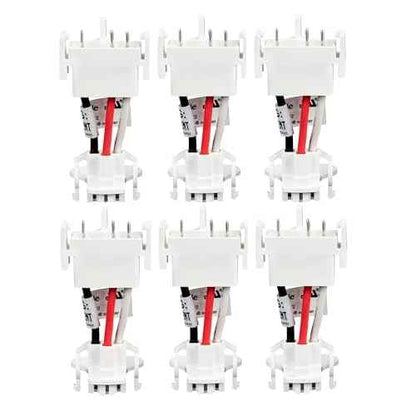 Kidde KA-F Quick Convert Adapter, Allows Installation of Kidde Smoke Alarm in Firex Wiring Harness (6 Pack) ? Check Compatibility