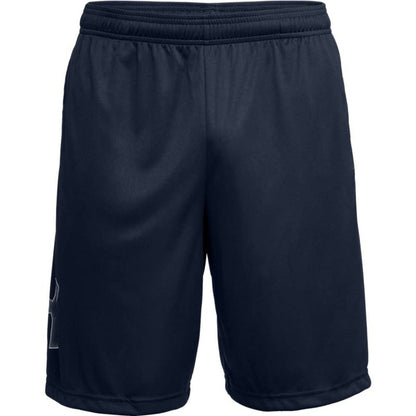 Under Armour Men's Tech Graphic 10" Shorts, Academy Blue (409)/Steel, 4X-Large Tall