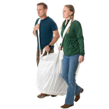 Toilet Bag - Lift, Carry, Store, Service & Remove Toilets | Professional Plumber Carrying Bag | Plumbing Tools & Parts - Flapper, Fill Valve, Flush Handle, Snake, Repair Kit & Wax Ring