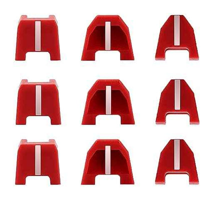 (Set of 9) 42-38-0017 Rubber Nose Cushion No Mar Tip for Milwaukee M18 Finish Nailer 18 Gauge Brad Nailer