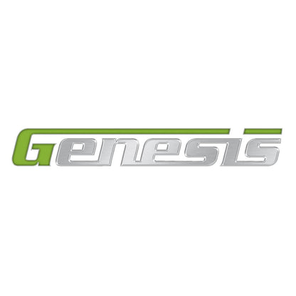 Genesis GMS1015LC 15-Amp 10-Inch Compound Miter Saw with Laser Guide and 9 Positive Miter Stops , Gray