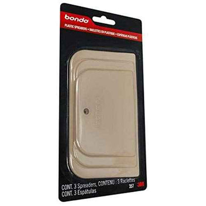 Bondo Spreader 3-Pack, 00357, 3 Sizes Per Pack