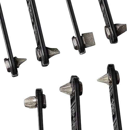 Sunex Tools SXLPSD7 Low Profile Diamond Coated Phillips¢ç & Slotted Screwdriver Set in EVA Foam, 7-Piece