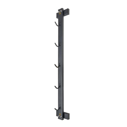 BLUSLM Wall Mounted Lat Pull Down Bar Organizer with Hooks, Home Gym Storage Rack for Lat Pulldown Attachments, Cable Attachments Rack for Gym Accessories (Cable Attachment Rack1)