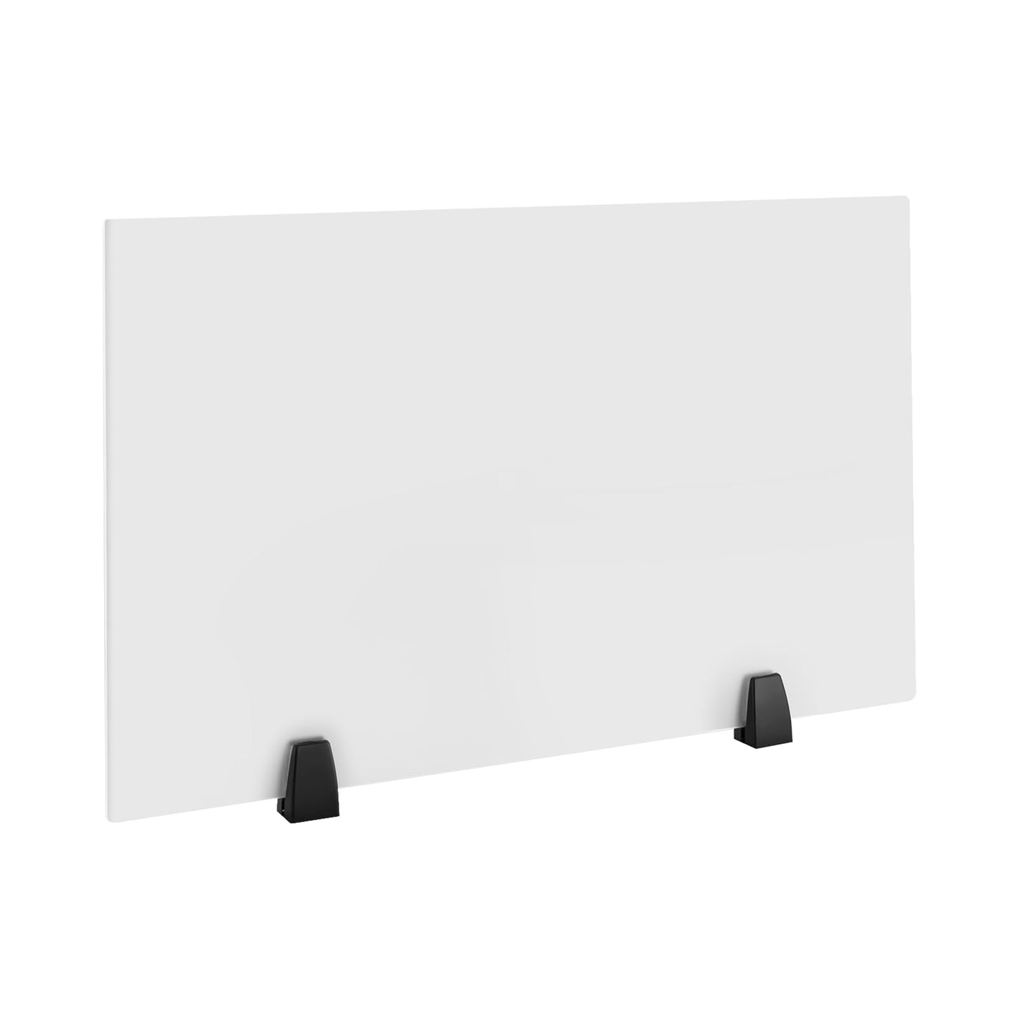 CUBELLIN 2Pcs Desk Privacy Panels 30 x 18inch Desk Partition Acrylic Desk Dividers Clamp-On Privacy Divider on Desk Partition Home, Classroom, Office Partitions