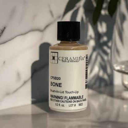 Ceramifix .5 oz Bone Touch up Paint for Tile, Appliances and More