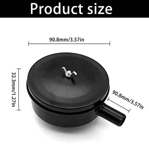 1/2" PT 20mm Thread Air Compressor Silencer Intake Filter Sound Muffler with a Replacement Element H-076
