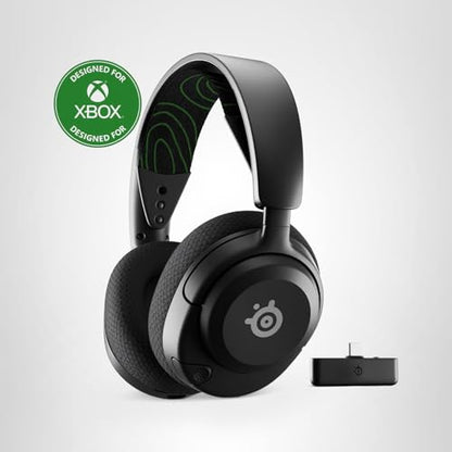 SteelSeries Arctis Nova 5X Wireless Multi-System Gaming Headset — Neodymium Magnetic Drivers — 100+ Audio Presets — 60 HR Battery — 2.4GHz or BT — ClearCast Gen2.X Mic — Xbox, PC, PS, Switch, Mobile
