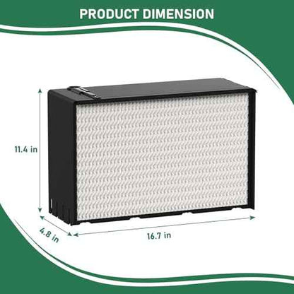 Carmerny 2 Pack 1045 Super Wick Humidifier Filter Replacement Compatible with Essick Air AIRCARE H12300, H12300HB, H12400, H12400HB, H12600, H12600, H12001, H12AEUO, H12AUKP Series Humidifiers