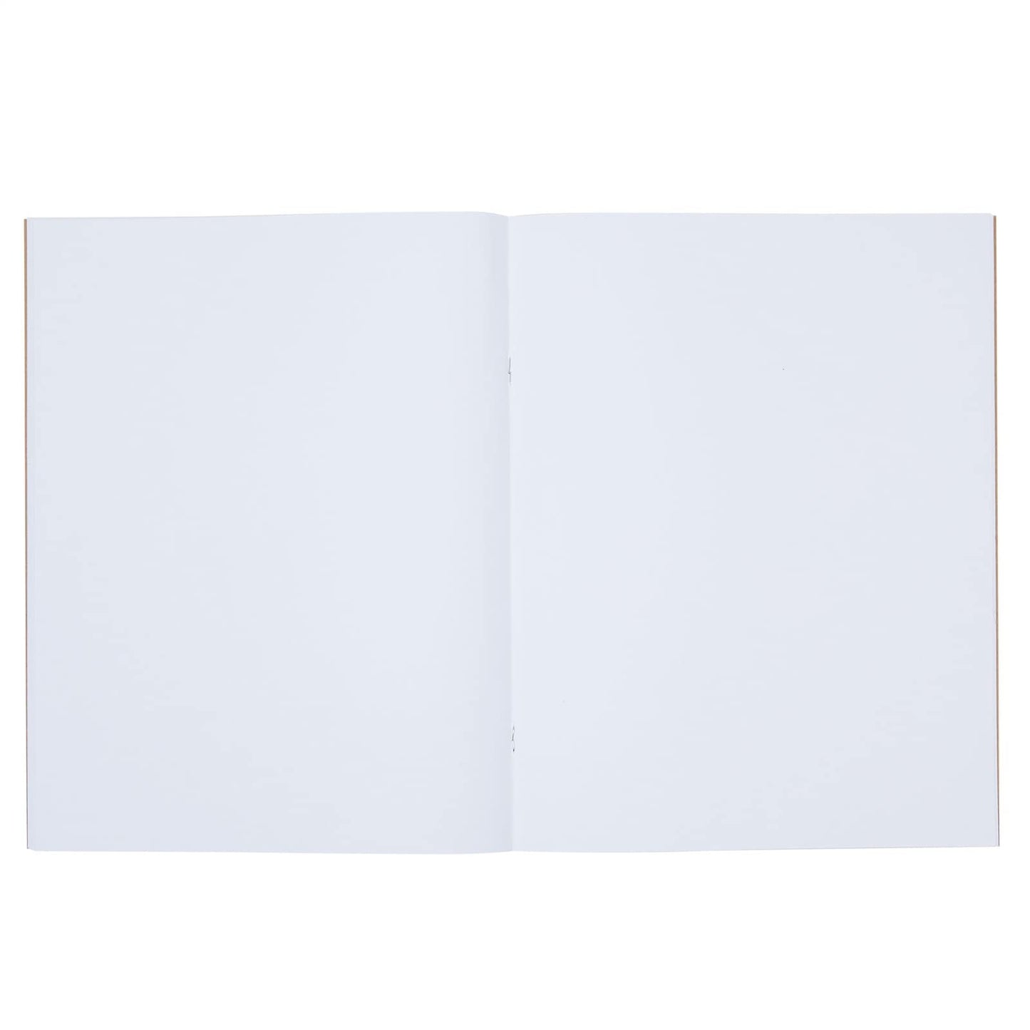 Paper Junkie Journaling Notebooks - 24 Pack, 8.5 x 11 In, Brown, Soft Cover - Blank Unlined Kraft Paper Sketchbooks & Writing Journals Bulk for Sketching & Note Taking