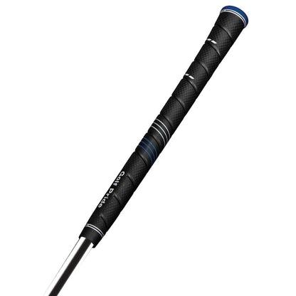 Golf Pride CP2 Wrap Golf Club Grip - Classic Wrap Grip with High-Tack Soft Rubber for Comfort & Control - Less Tension & More Power with Plus4 Technology - Standard - Black
