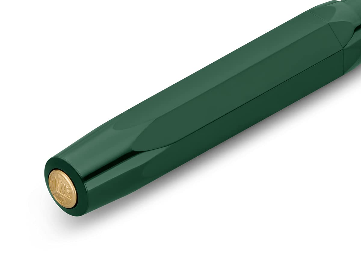 Kaweco CLASSIC SPORT Rollerball Green I Gel/Ballpoint Pen Including 0.7 mm Refill I in Classic Design with Ceramic Ball 13.5 cm
