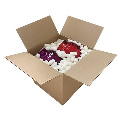 UOFFICE Biodegradable Recycled Packing Peanuts 3.5 cu. ft. (22.5 Gallons), Void Fillers For Moving Boxes, For Packing, Moving & Shipping