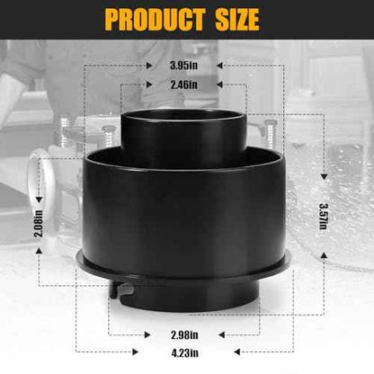 514001148 Planer Vacuum Adapter Replacement for DeWalt DW735 DW735X Planer, Fit for Dewalt Planer Parts