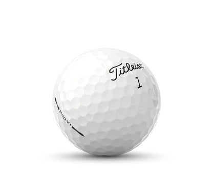 Titleist Pro V1 Golf Balls (White, 3pk) 1 Sleeve 2025