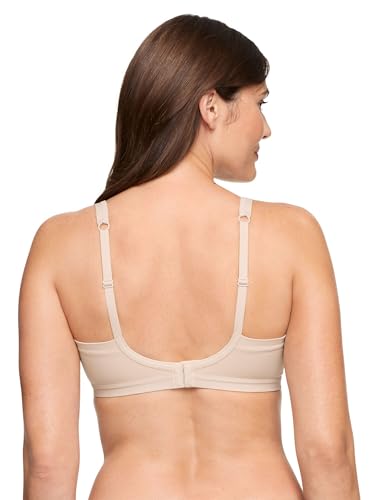 Warner's womens Easy Does It Underarm Smoothing With Seamless Stretch Wireless Lightly Lined Comfort Rm3911a Bra, Butterscotch, X-Small US