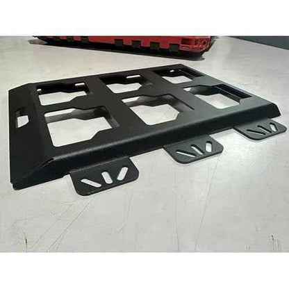 for milwaukee packout wall mount Packout Mounting Plate, Metal Base for Milwaukee Toolboxes, milwaukee mounting plate Wall or Floor Mount (1 Half Width Black)