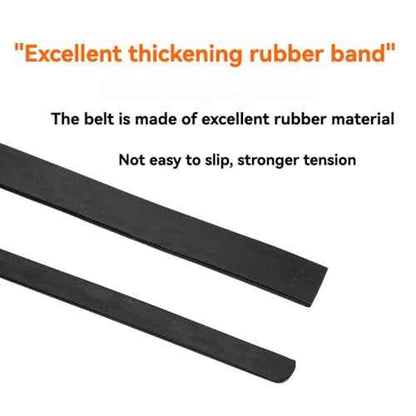 EMSTAR 2PCS Strap Wrench Set, Adjustable Rubber Strap Wrench Upgrade for 4 to 6 Inches Reinforced Rubber Belt, Jar Opener for Weak Hands
