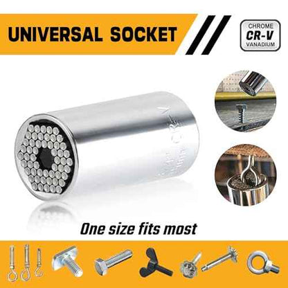LLNDEI 53PCS Master Bit Socket Set 1/4 3/8 1/2-Inch and External Torx Sockets£¬Dr. 6p |Tamper Proof |E-Torx|Extra Long Spline Tip|Universal Socket,CR-V(T8-T70, TT8-TT70, E4-E24, M8-M14)