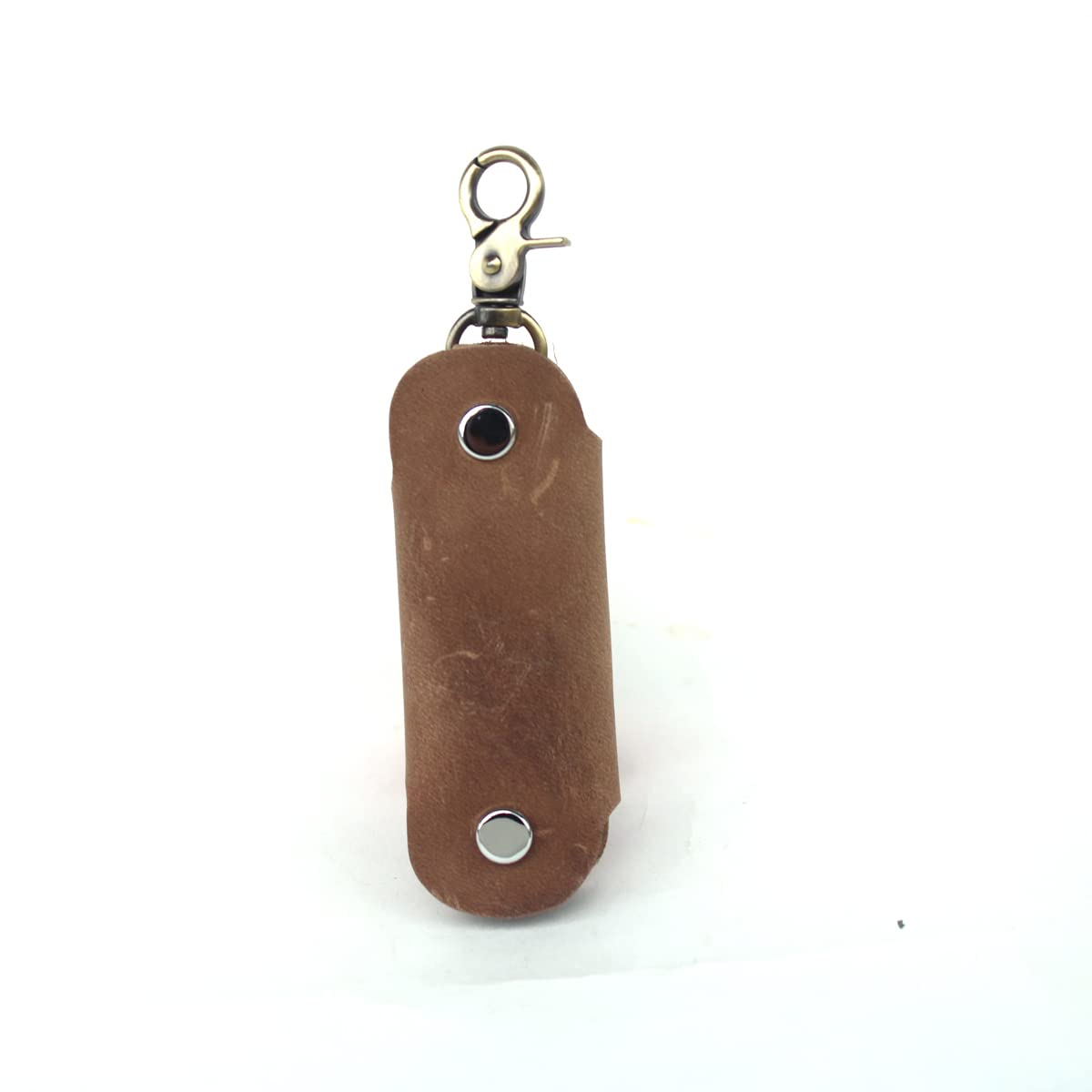 Handmade Thick Cowhide Hook Small Key Bag Keycases key organizer Vintage