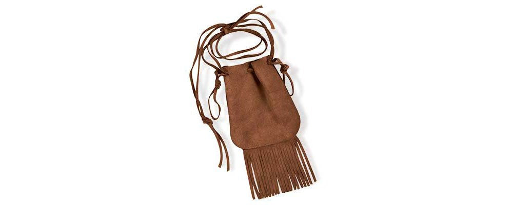 Tandy Leather DIY Fringed Suede Purse Kit - Craft Your Own Stylish Bohemian Shoulder Bag - Pre Cut Project - 5.5 Inch x 6 Inch