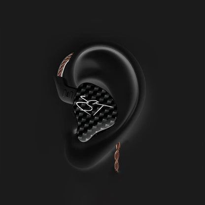 KZ ZST 1BA 1DD in Ear Earphone Clear HiFi Monitor Earbuds Wired Sport Gaming Earphone for Musician Singer Audiophile
