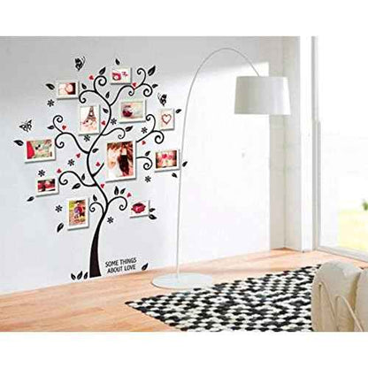 Kiddale DIY Photo Tree Wall Decals,Removable PVC Adhesive Family Wall Stickers Mural Art Home Decor